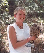 intern with bird